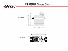 Load image into Gallery viewer, Hitec HS5087MH High Voltage (HV) Digital Premium Micro Servo
